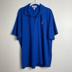 Boca Classic by Vantage Apparel Florida Gators Football Blue Polo Shirt XL